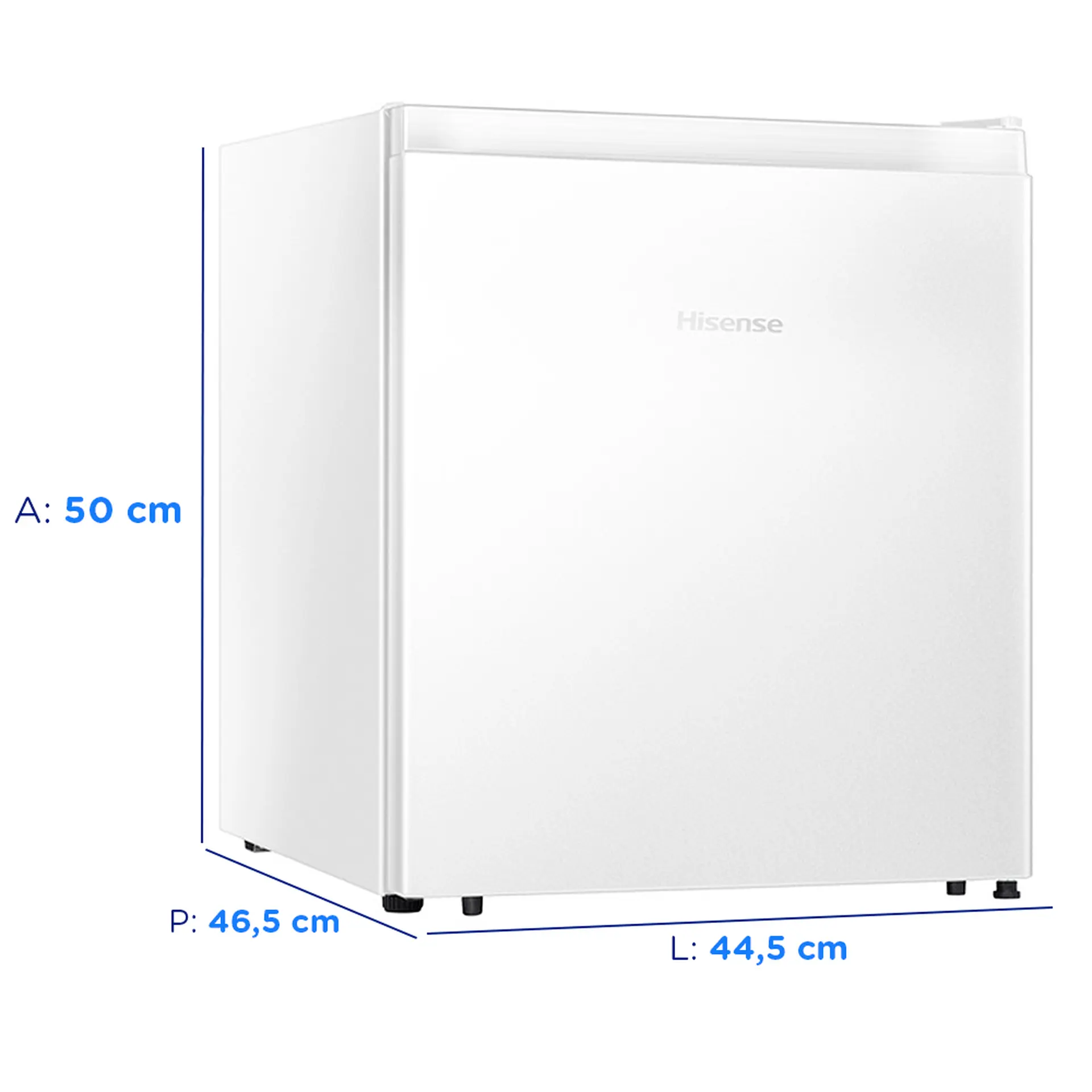 Frigobar Hisense 44L 1 Porta Degelo Manual RR58NW - Branco - 110 Volts