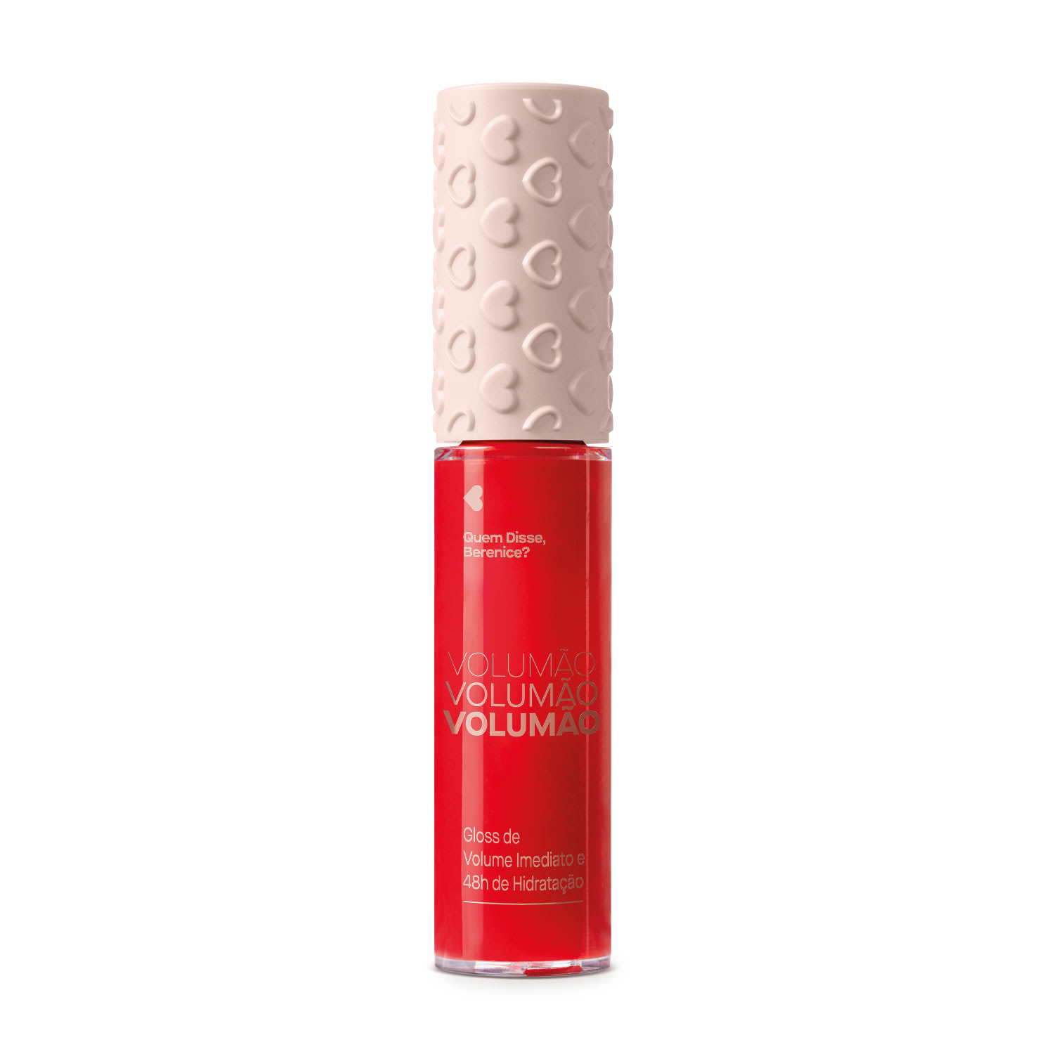 Gloss Labial Vermelho Bocão Volumão Quem Disse, Berenice? 9,5ml