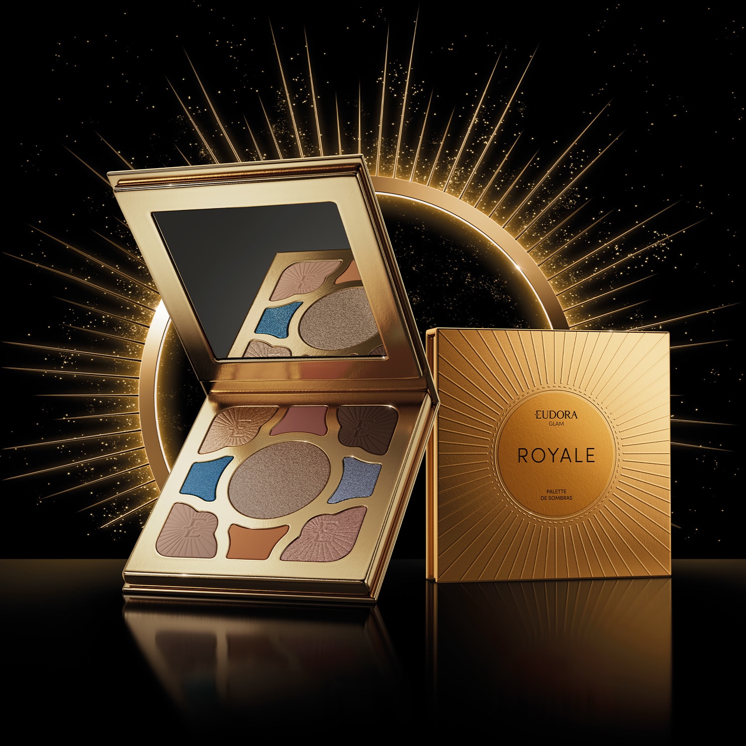 Paleta de Sombra Glam Royale 7g