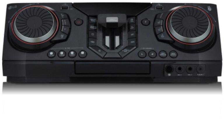 Mini System LG XBOOM CL87 2350W Karaokê Bluetooth Funções DJ com Iluminações