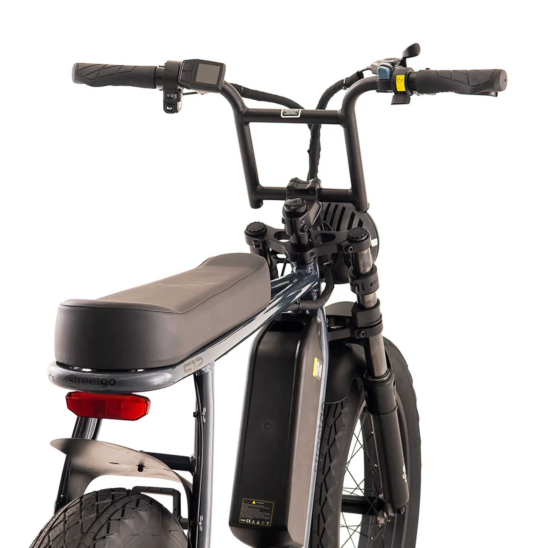 Bicicleta Elétrica StreetGo Bike Aro 20 750W Freio Hidráulico - Verde - Bivolt