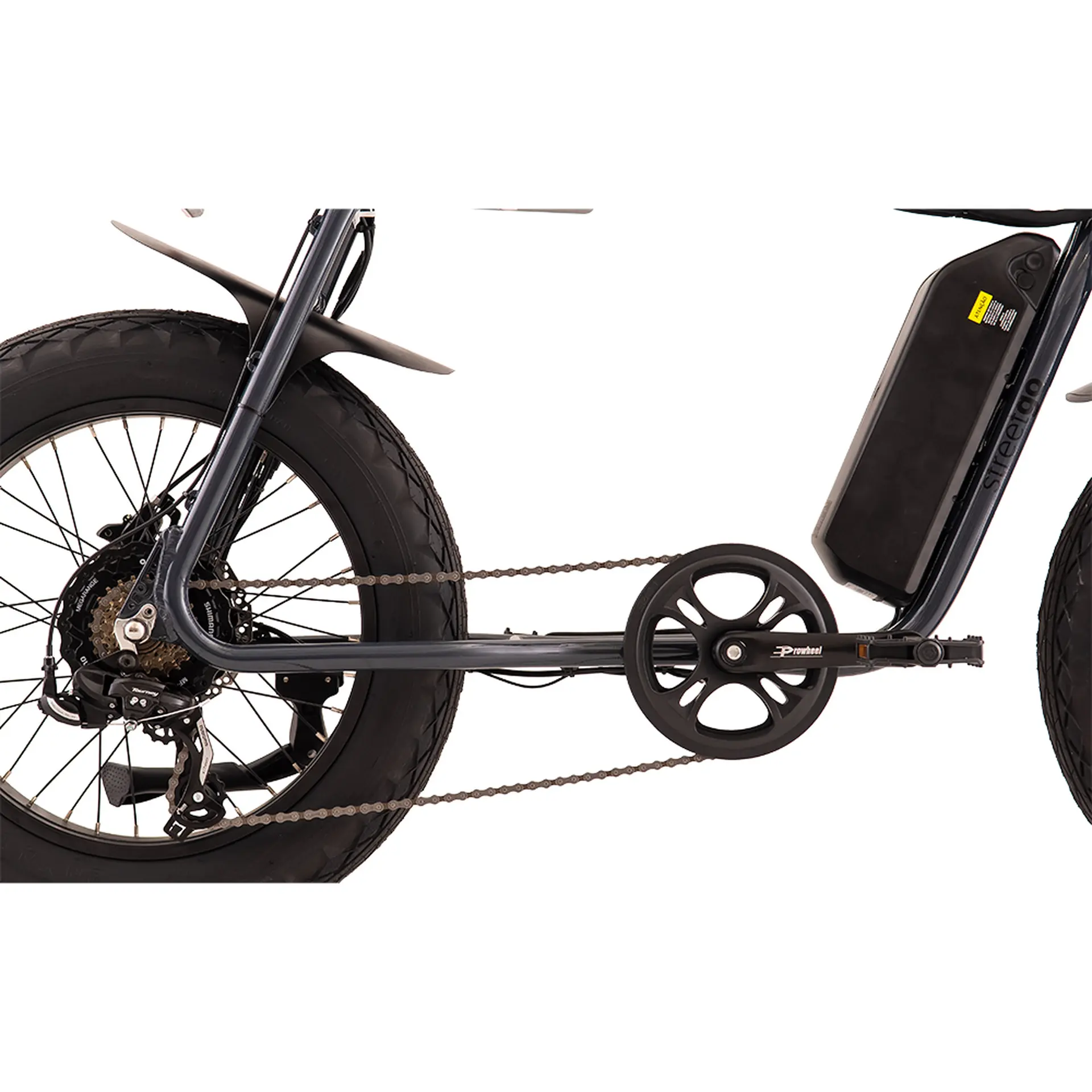 Bicicleta Elétrica StreetGo Bike Aro 20 750W Freio Hidráulico - Verde - Bivolt