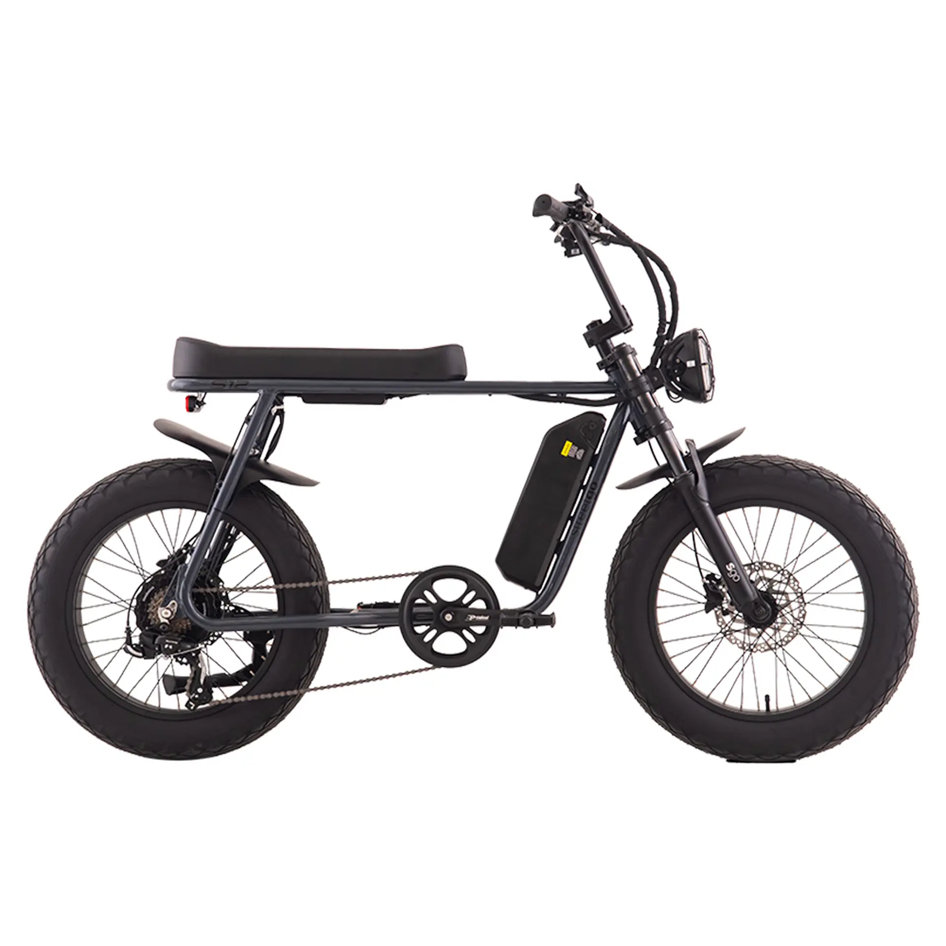 Bicicleta Elétrica StreetGo Bike Aro 20 750W Freio Hidráulico - Verde - Bivolt