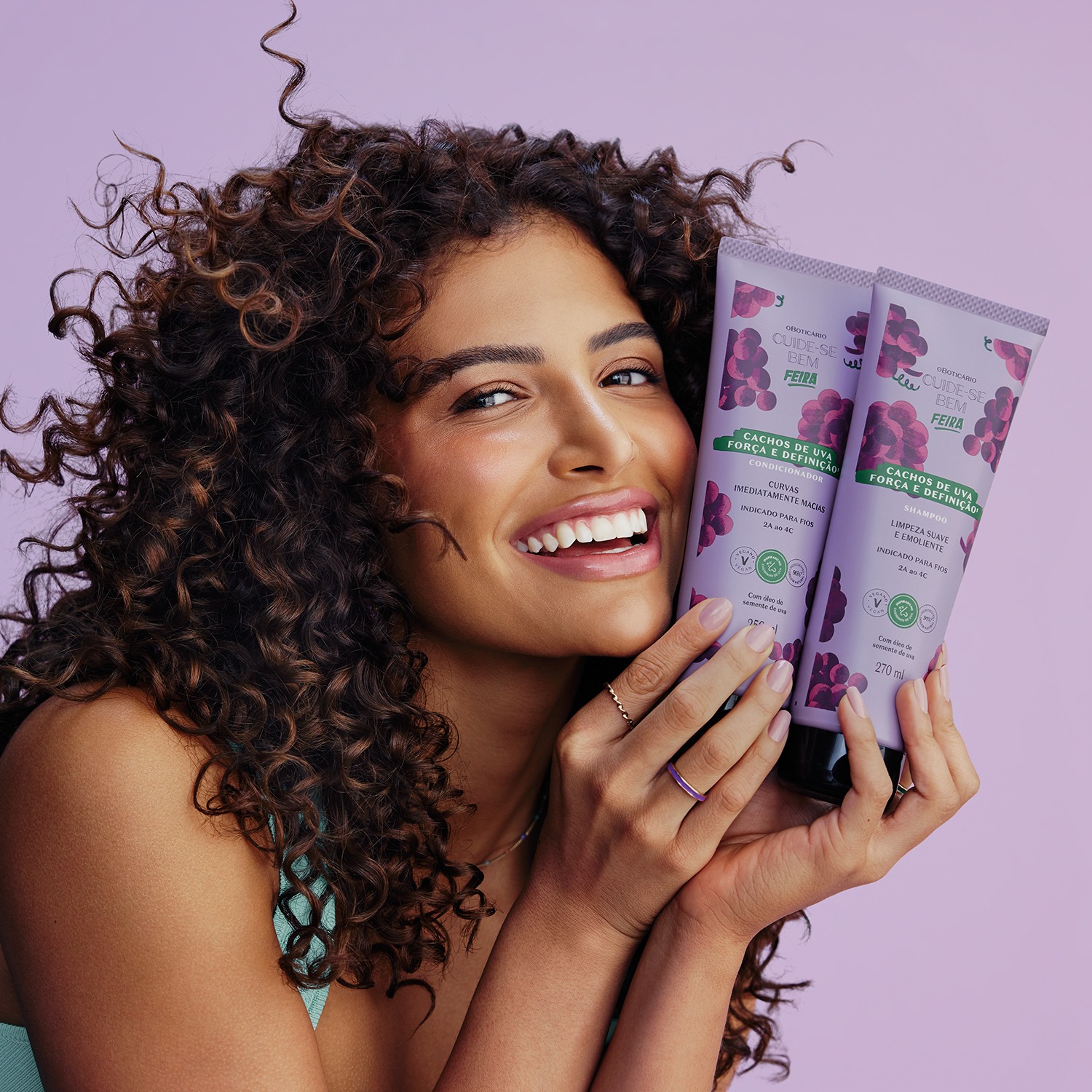 Condicionador Cuide-se Bem Feira Cachos de Uva 250ml