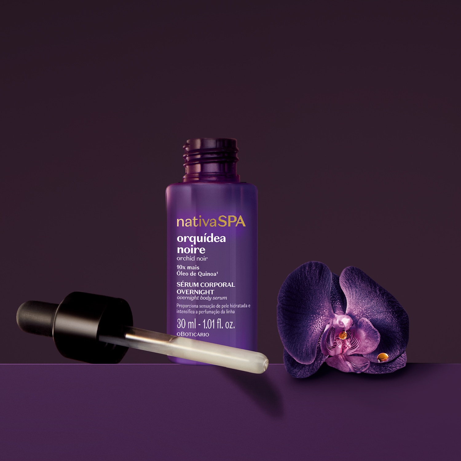 Sérum Corporal Overnight Nativa SPA Orquídea Noire 30ml