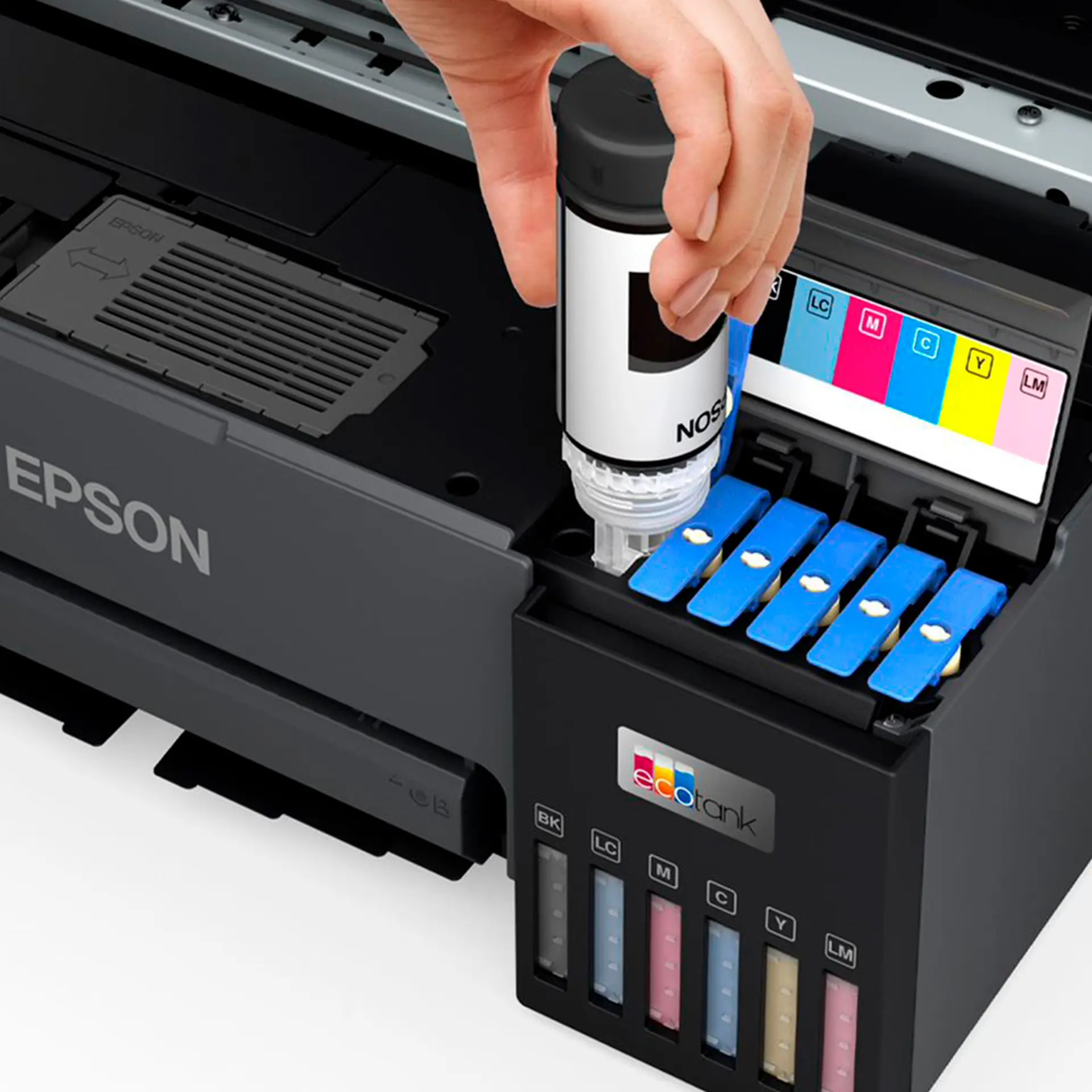 Impressora Jato de Tinta Epson Ecotank L8050 Colorido WiFi - Preto - Bivolt