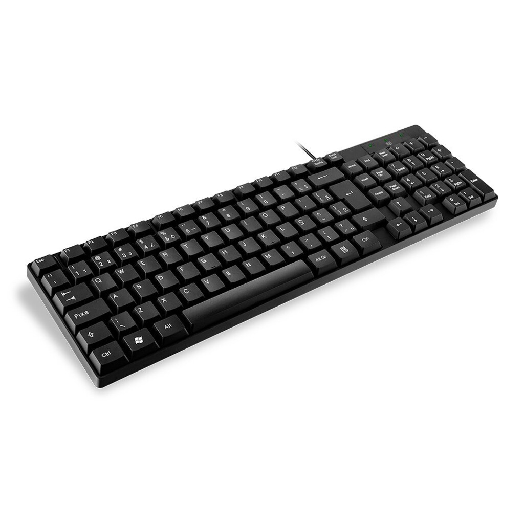 Kit Teclado + Mouse USB Multi Preto - TC309