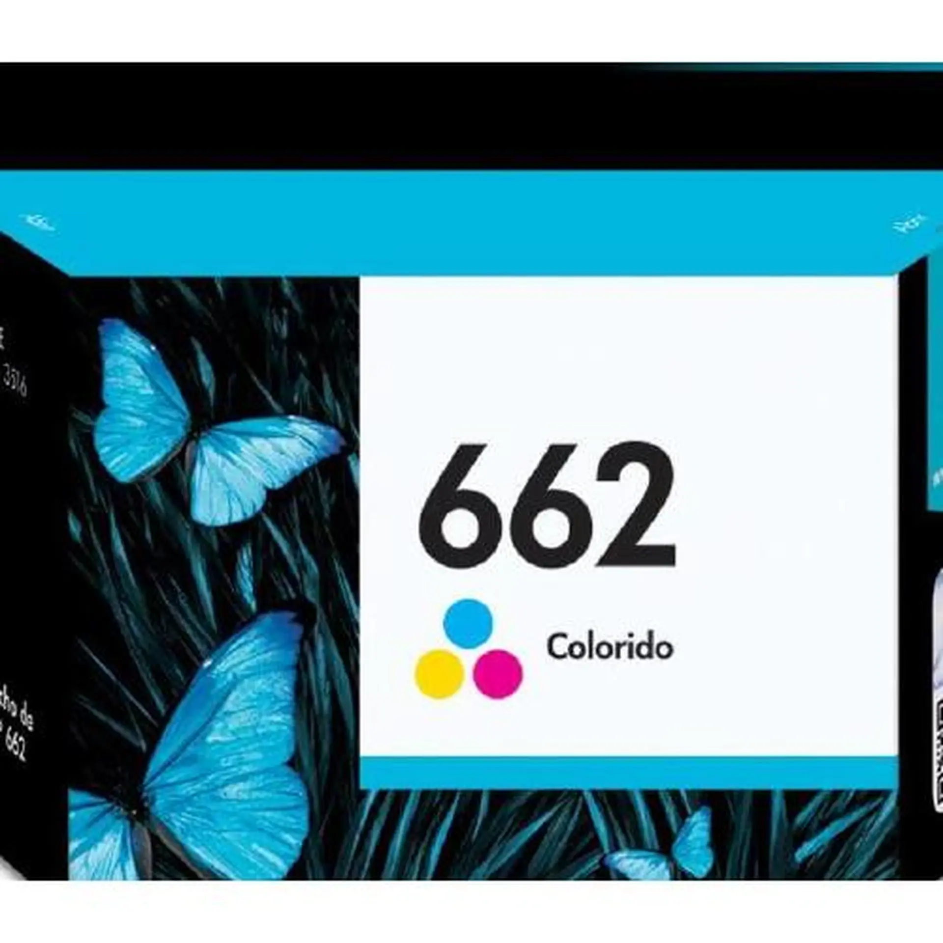 Cartucho de Tinta HP Colorido Nº662 Original até 100 Páginas CZ104AB