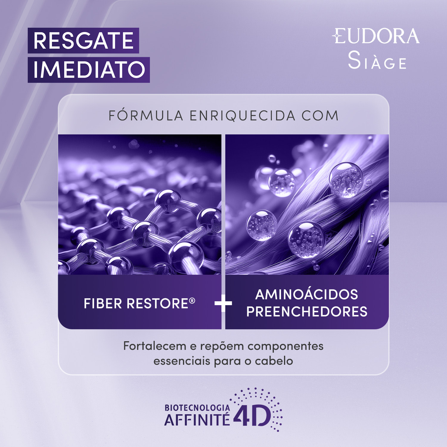 Máscara Balm Preenchedora Siàge Resgate Imediato 250g