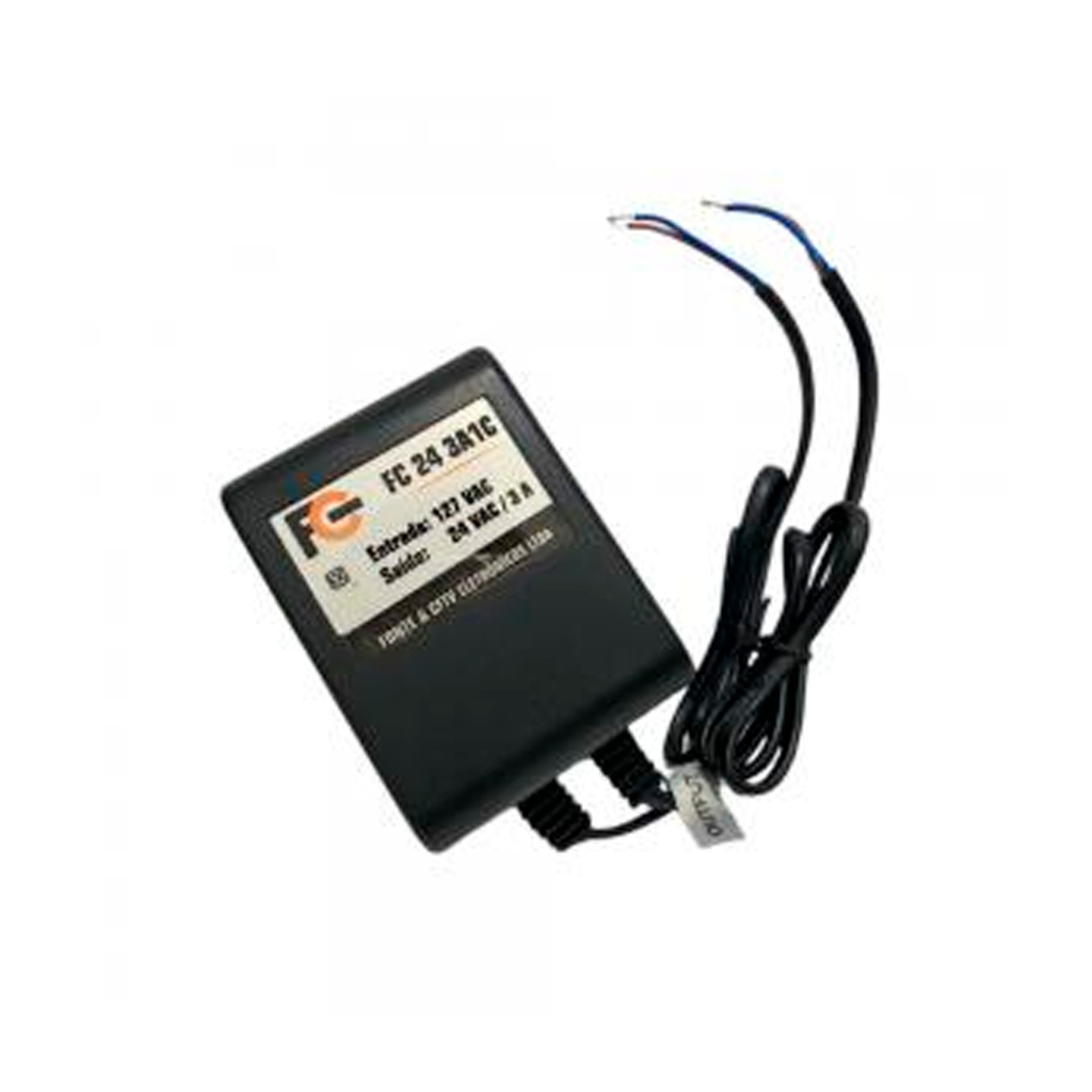 Fonte para Speed Dome FC Fontes 24VAC 3A 72W 127 Volts - FC2403A1C