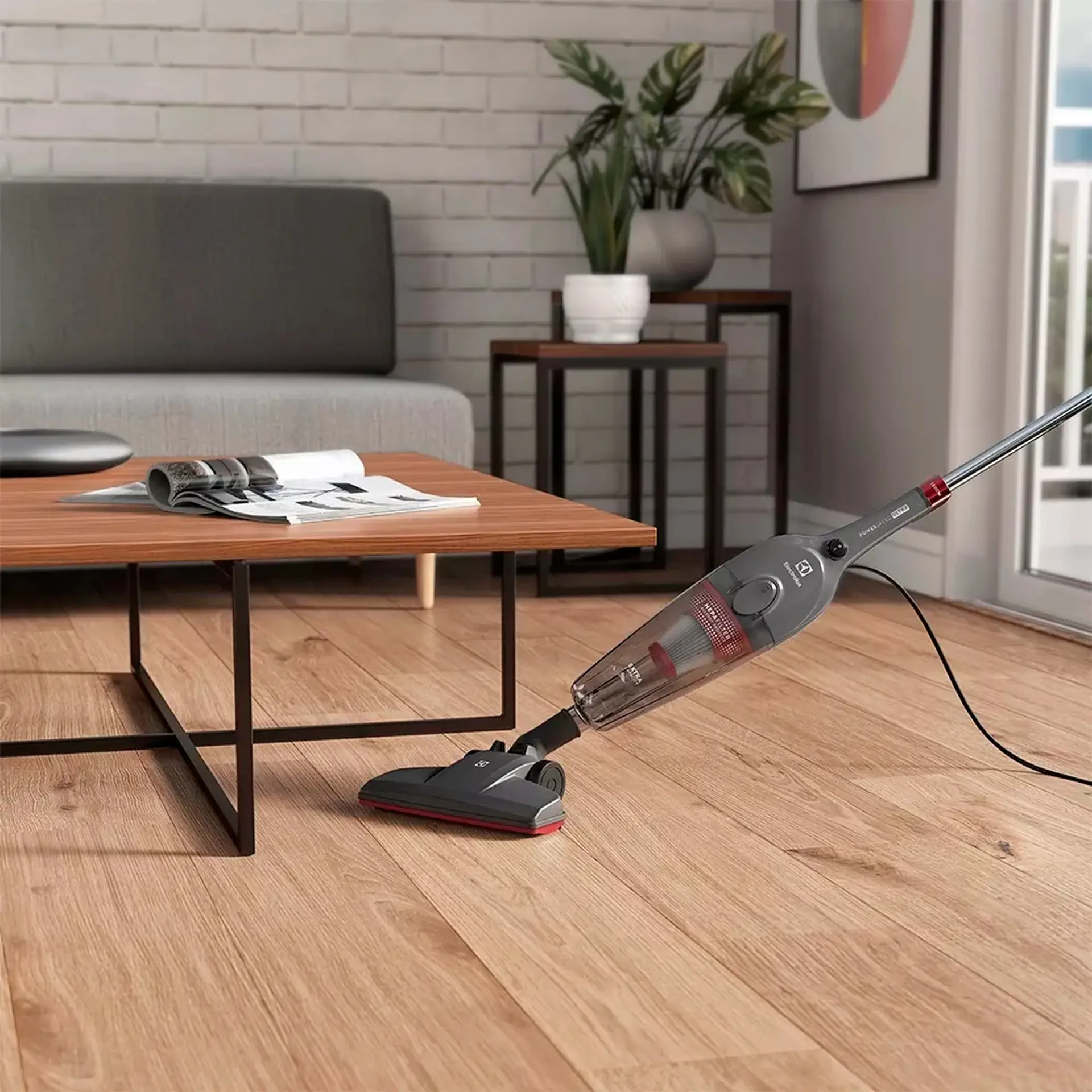 Aspirador de Pó 2 em 1 Electrolux 1450W 1,6L STK15 - Cinza - 110 Volts