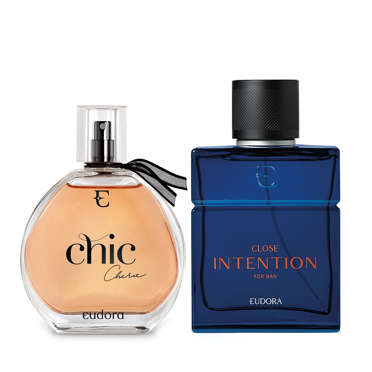 Combo Desodorante Colônia: Chic Chérie 95ml + Close Intention 100ml