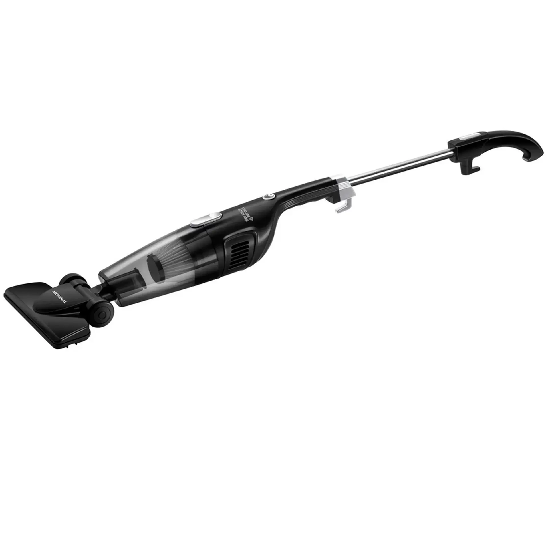 Aspirador Vertical Portátil Mondial Cyclone AP-2 Pó 1000W Filtro Hepa - Preto/Prata - 110 Volts