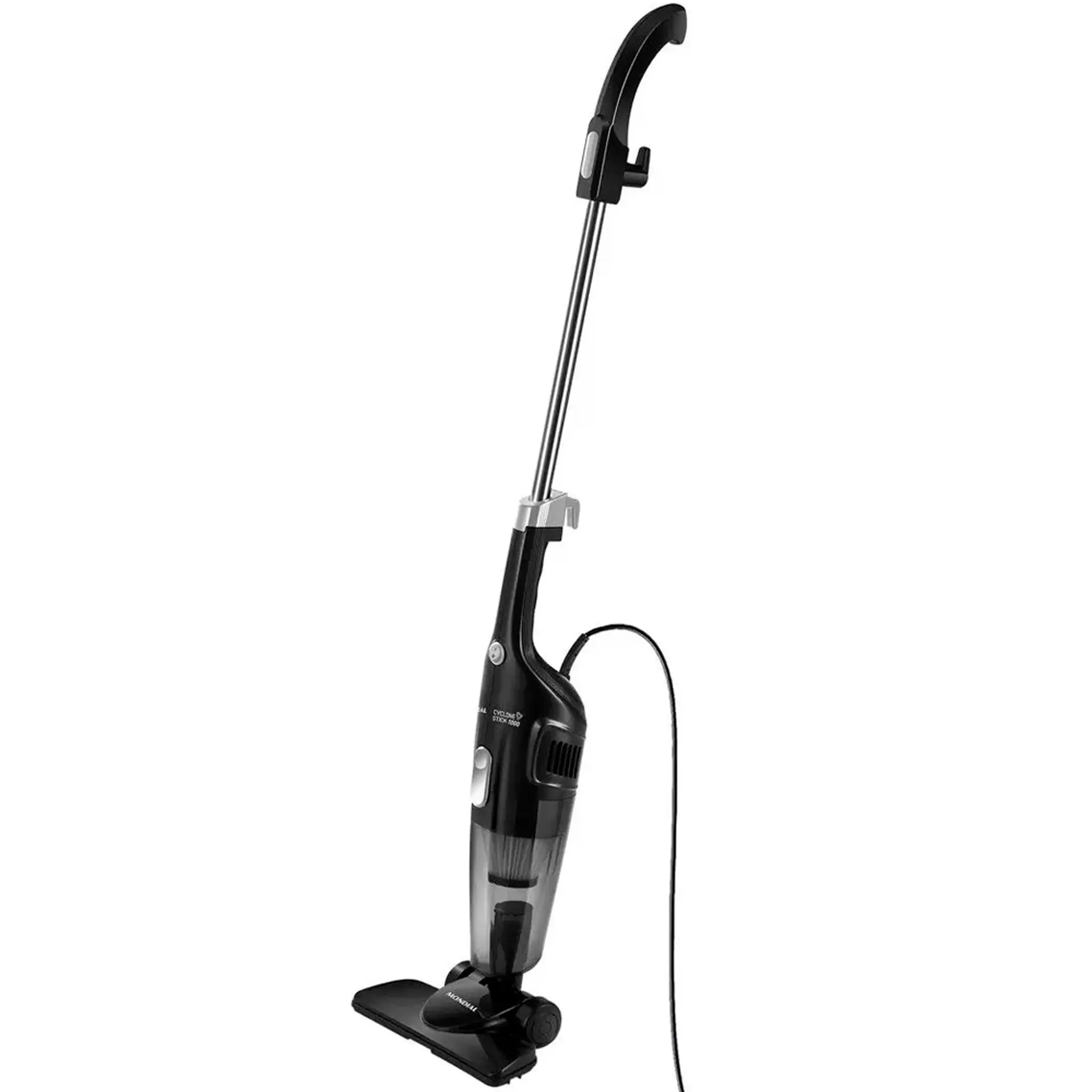 Aspirador Vertical Portátil Mondial Cyclone AP-2 Pó 1000W Filtro Hepa - Preto/Prata - 110 Volts