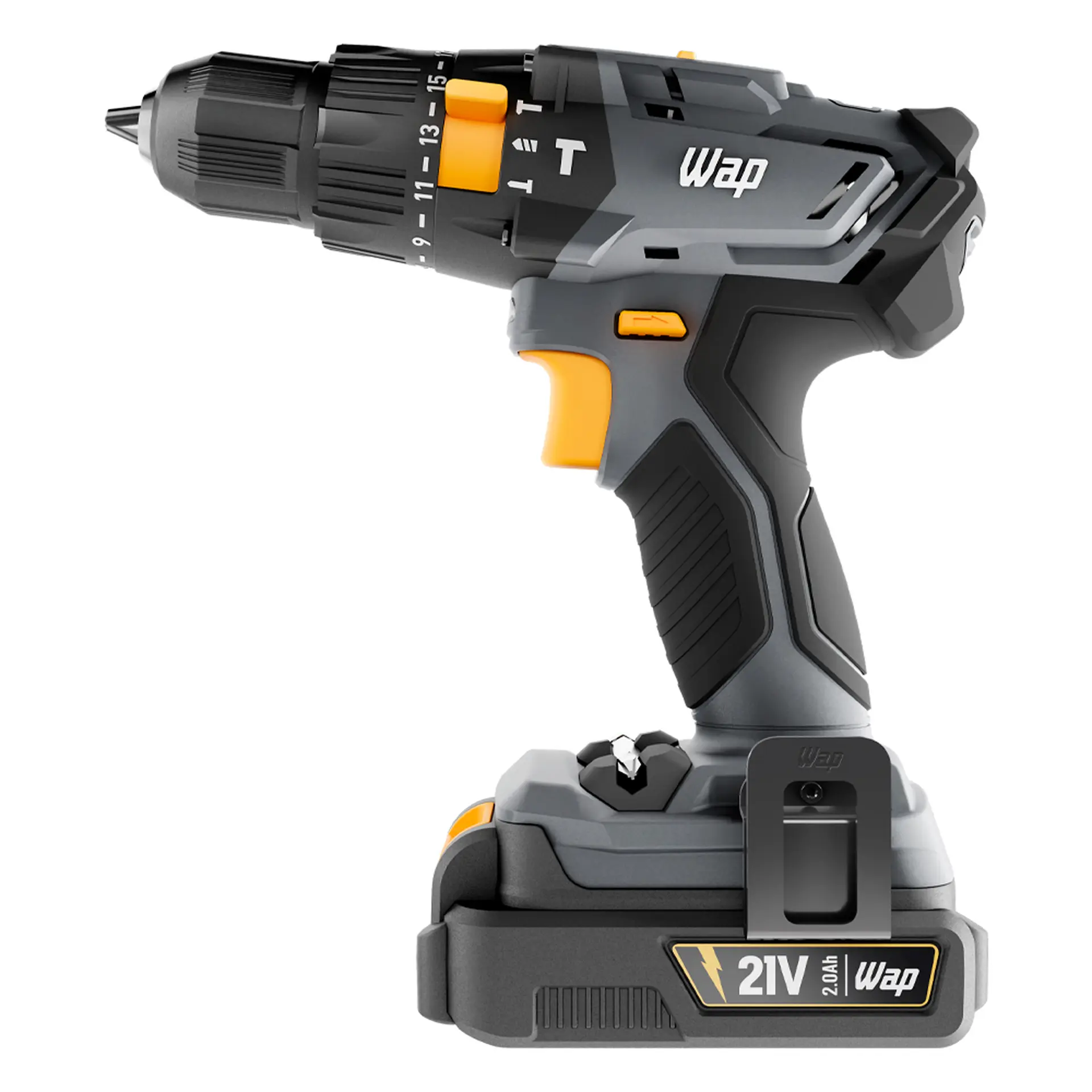 Furadeira e Parafusadeira de Impacto WAP 3/8 Polegadas FW009461 - Cinza/Amarelo - Bivolt