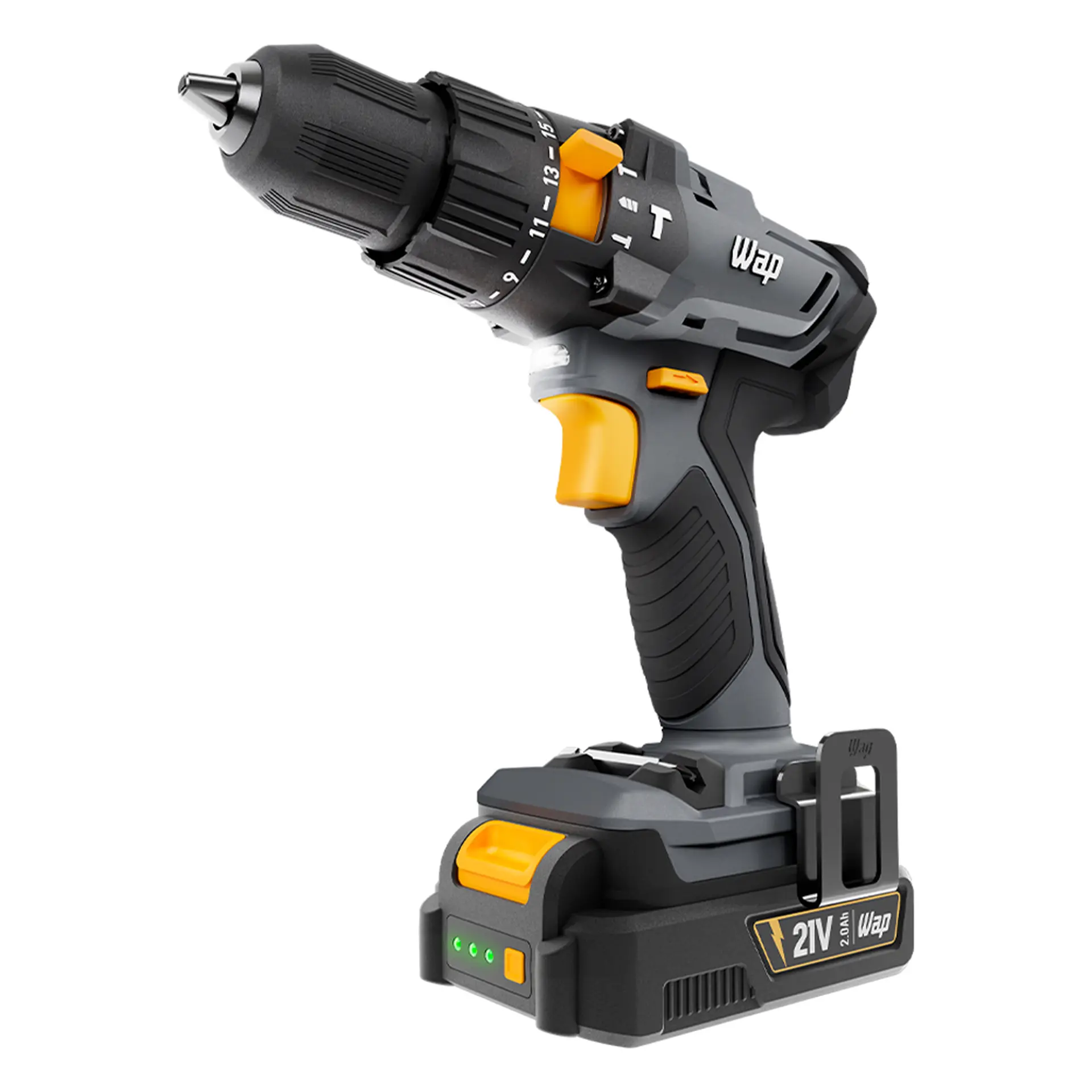 Furadeira e Parafusadeira de Impacto WAP 3/8 Polegadas FW009461 - Cinza/Amarelo - Bivolt