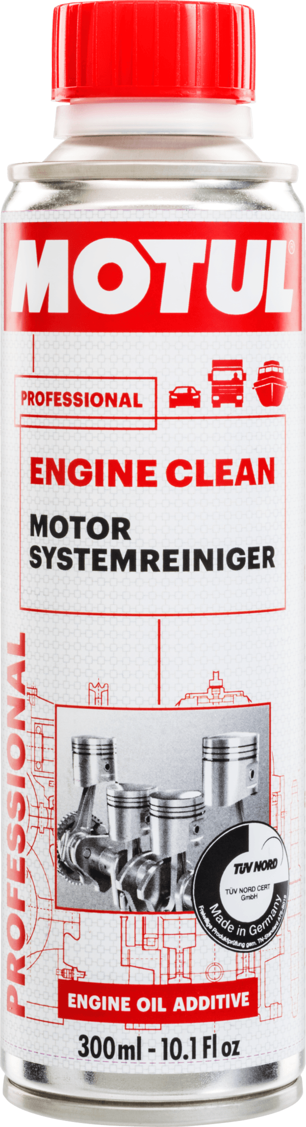 Aditivo Flusshing Diesel, Flex, Gasolina e GNV MOTUL ENGINE CLEAN AUTO 300ml 108119