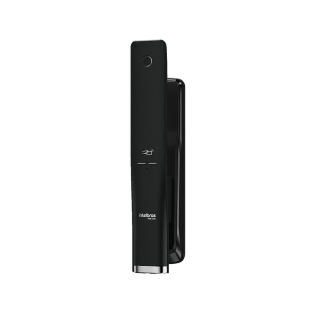 Fechadura Digital Embutir Intelbras IZY SMART Push&Pull MFR 6300 Preta