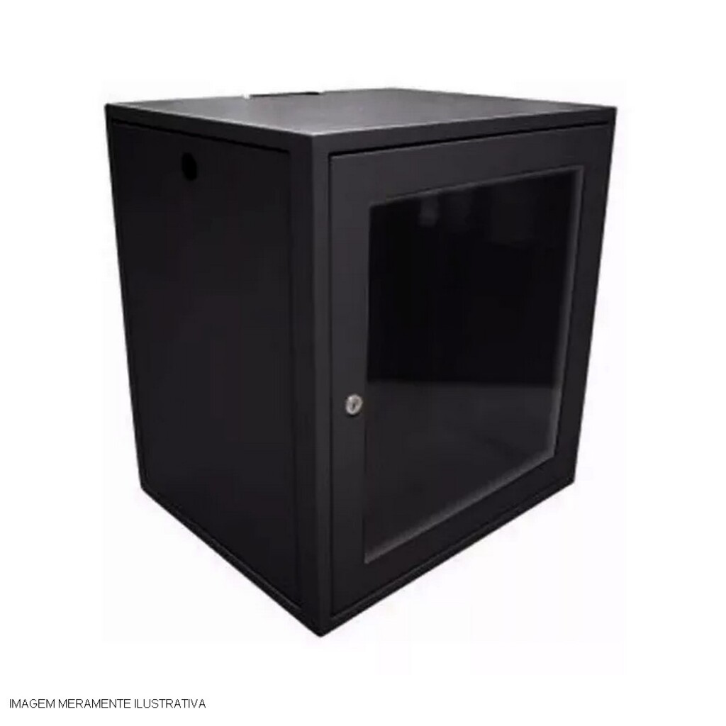 Mini-Rack Parede 12U x 470mm 19 Polegadas Cinza Cemar Legrand - 905707CZ