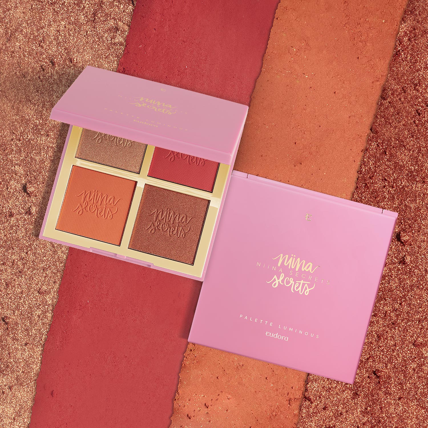 Paleta Multifuncional Cor 02 Niina Secrets Luminous 12g