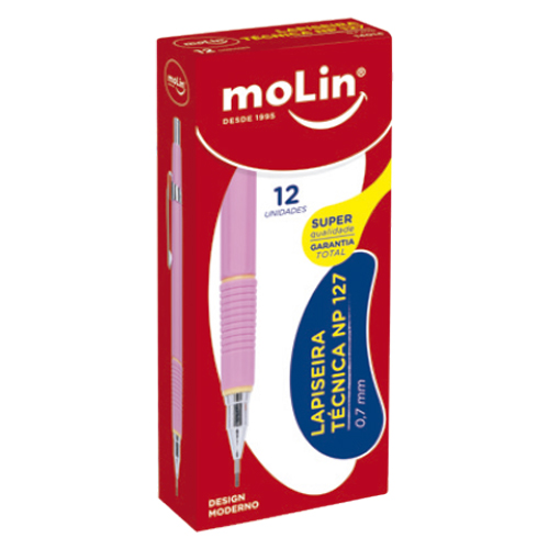 Lapiseira Molin 0.7mm Técnica Unidade Sortido