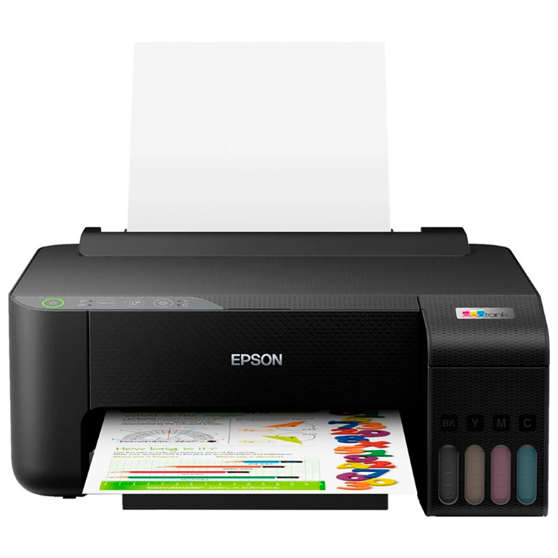 Impressora Jato de Tinta Epson EcoTank L1250 Colorido Wi-Fi - Preto - Bivolt