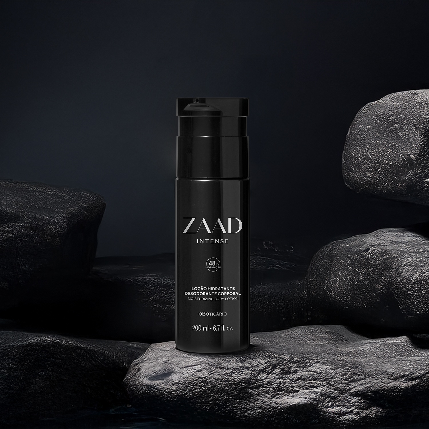 Loção Hidratante Desodorante Corporal Zaad Intense 200ml