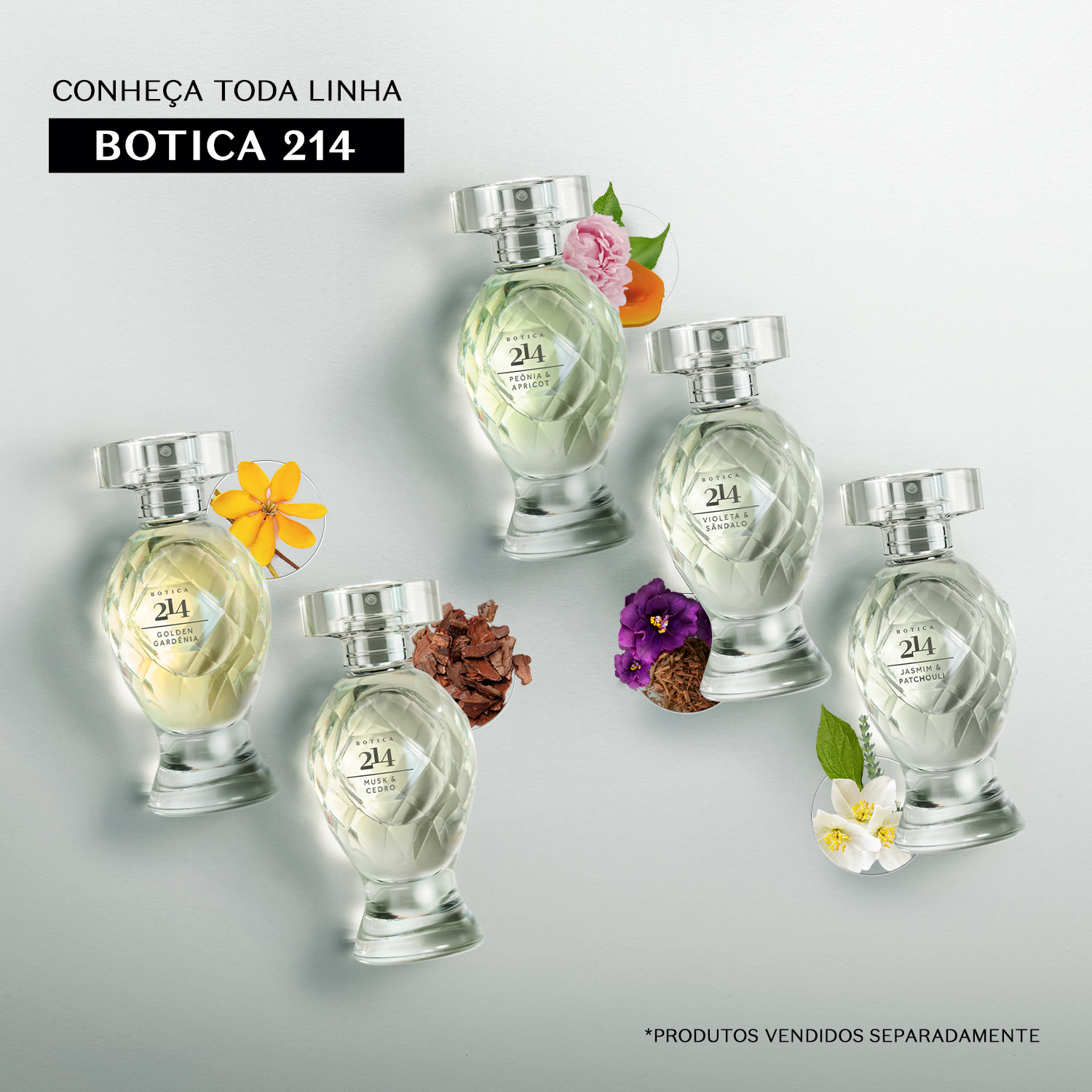 Botica 214 Golden Gardênia Eau De Parfum 75ml