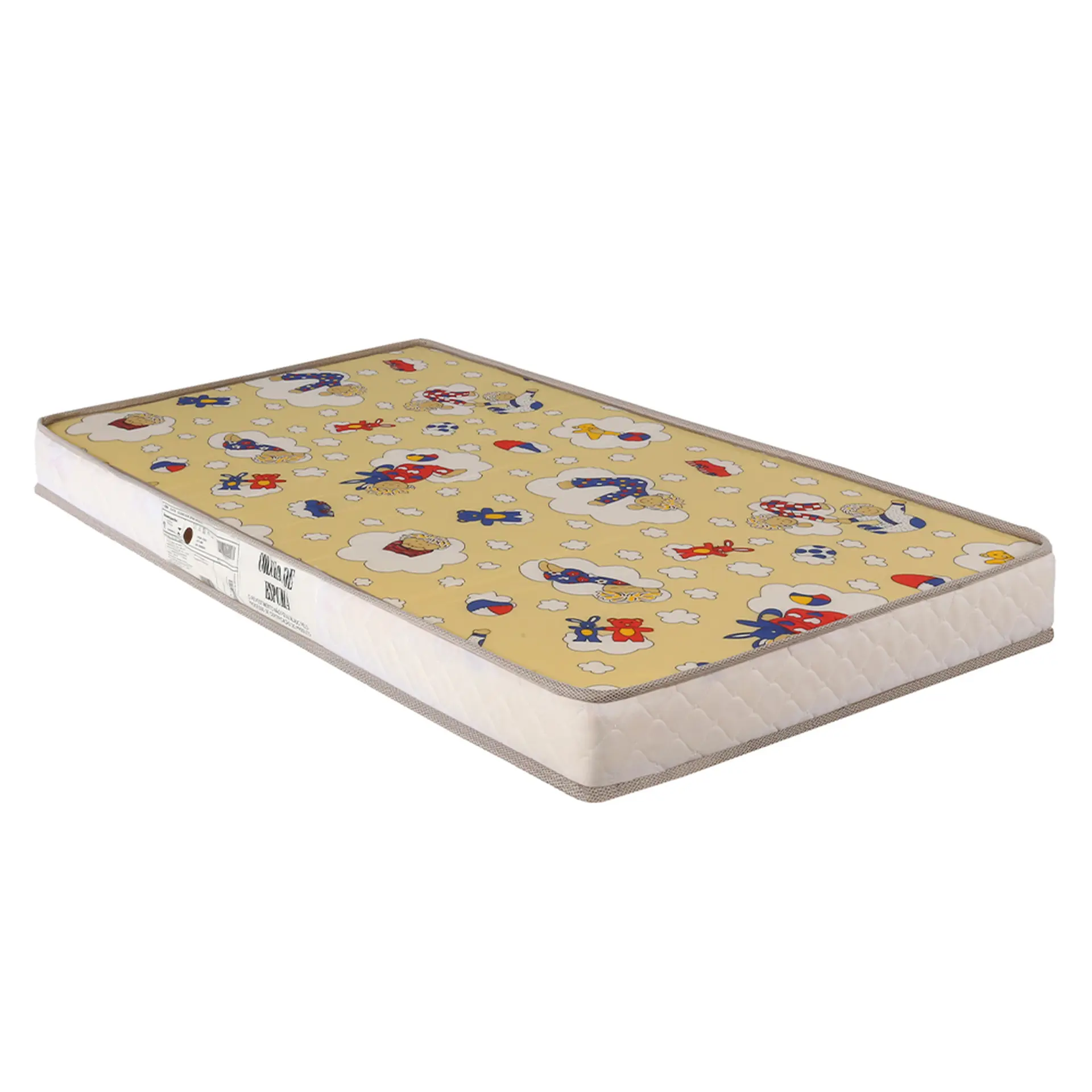 Colchão Infantil Espuma D18 Gazin Supreme 60x130cm - Branco
