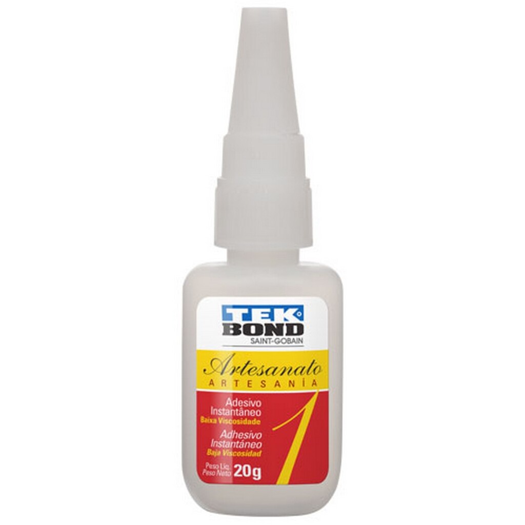 Cola Para Artesanato 20 Gramas Nº 1 Unitário - Tekbond - 69957327182
