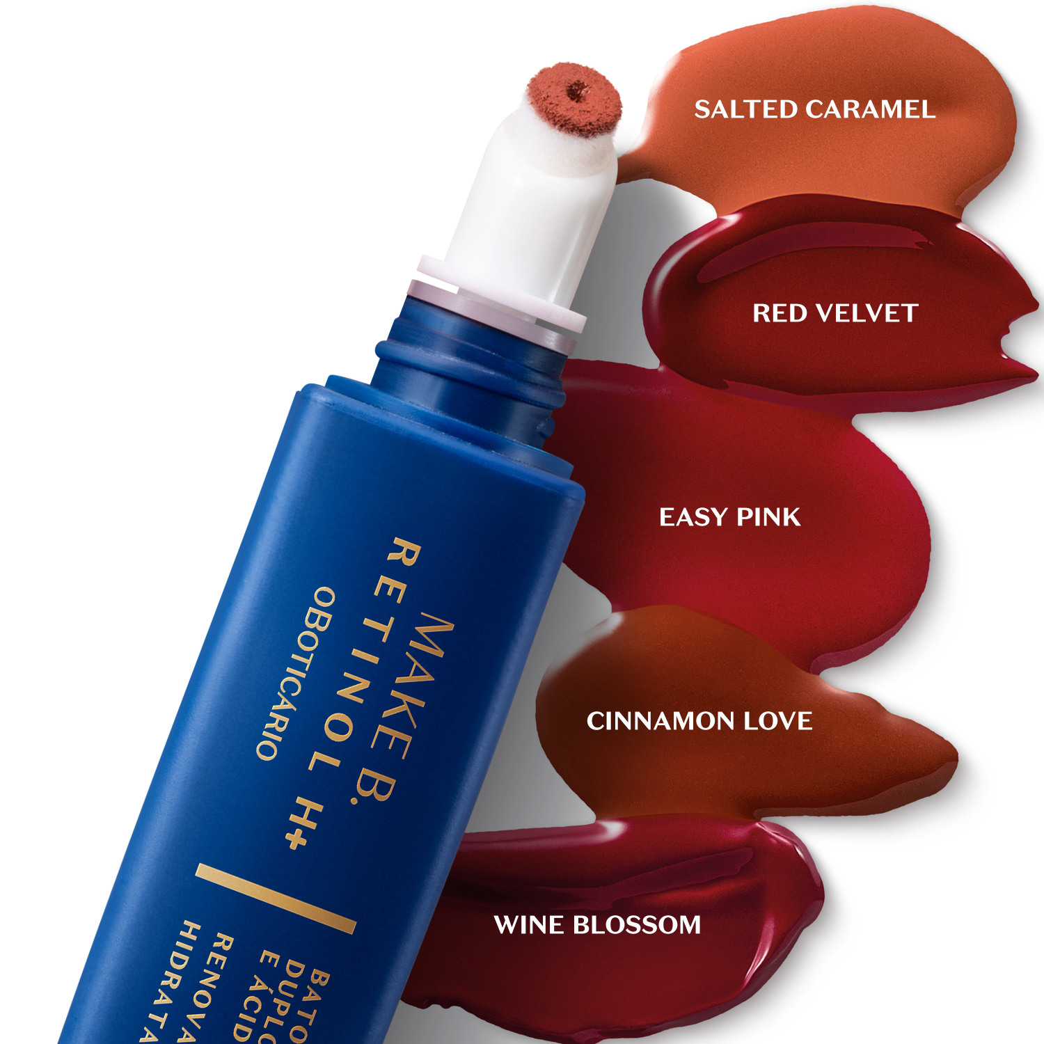 Batom Líquido Vinho Wine Blossom Make B. Retinol H+ 11ml