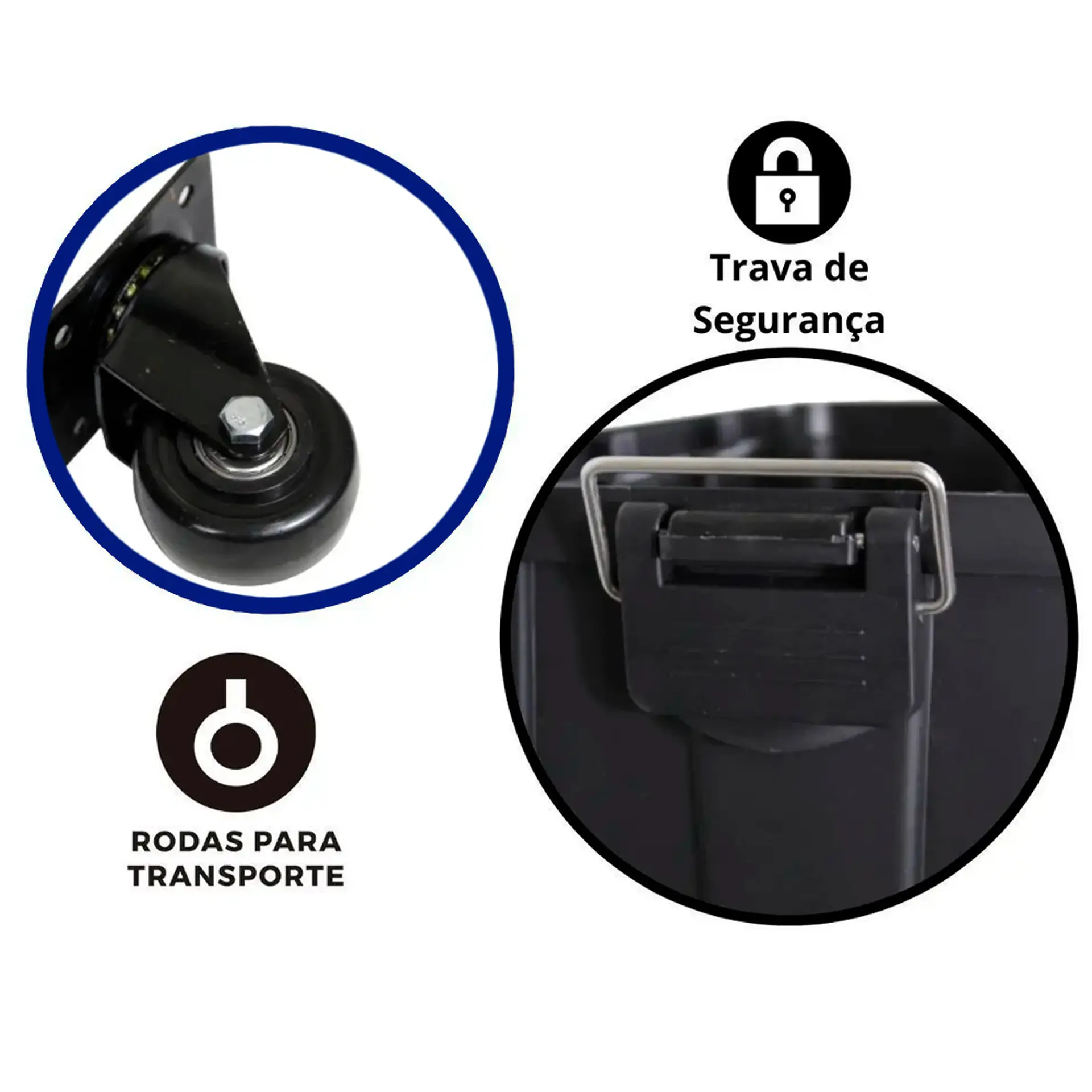 Climatizador de Ar Amvox 90L 3 Velocidades ACL9022 - Preto - 110 Volts