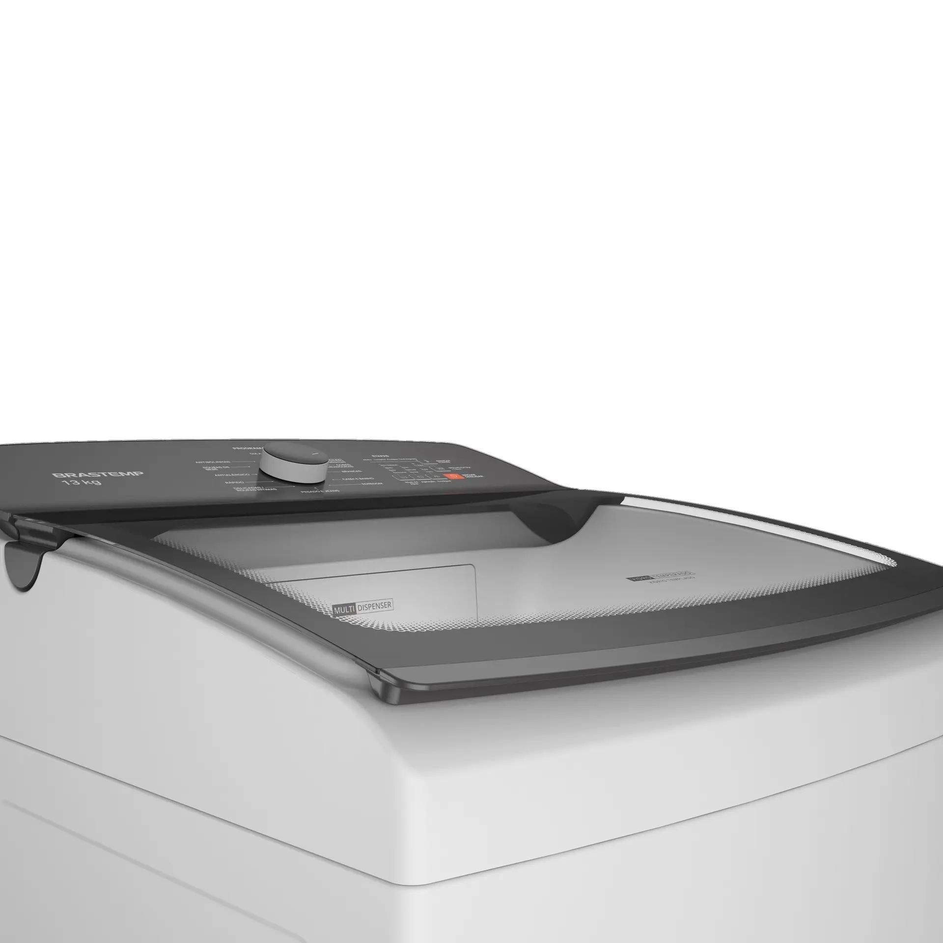Máquina de Lavar Brastemp 13kg Cesto Inox BWK13AB - Branco - 110 Volts