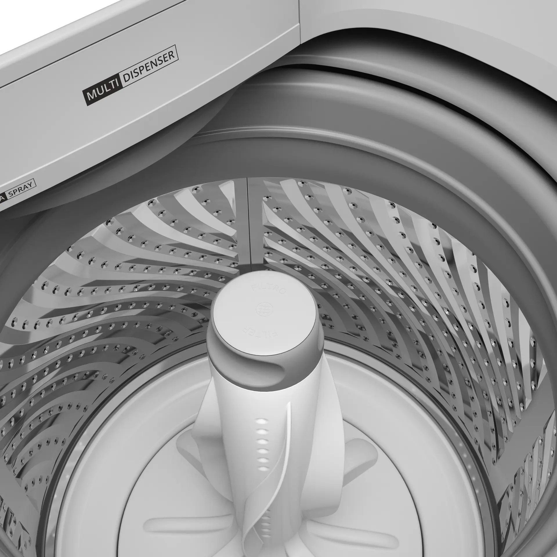 Máquina de Lavar Brastemp 13kg Cesto Inox BWK13AB - Branco - 110 Volts