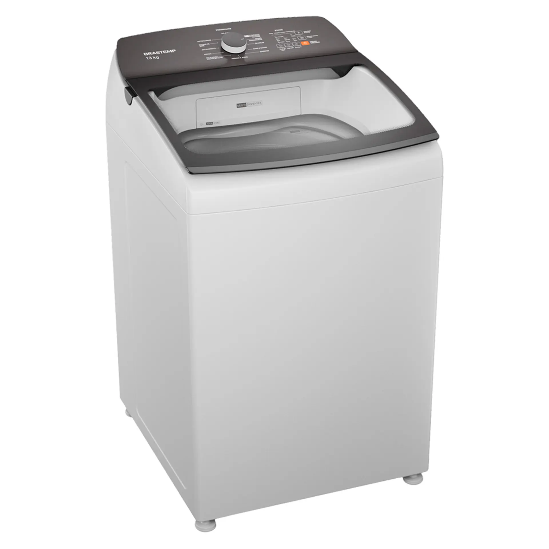 Máquina de Lavar Brastemp 13kg Cesto Inox BWK13AB - Branco - 110 Volts