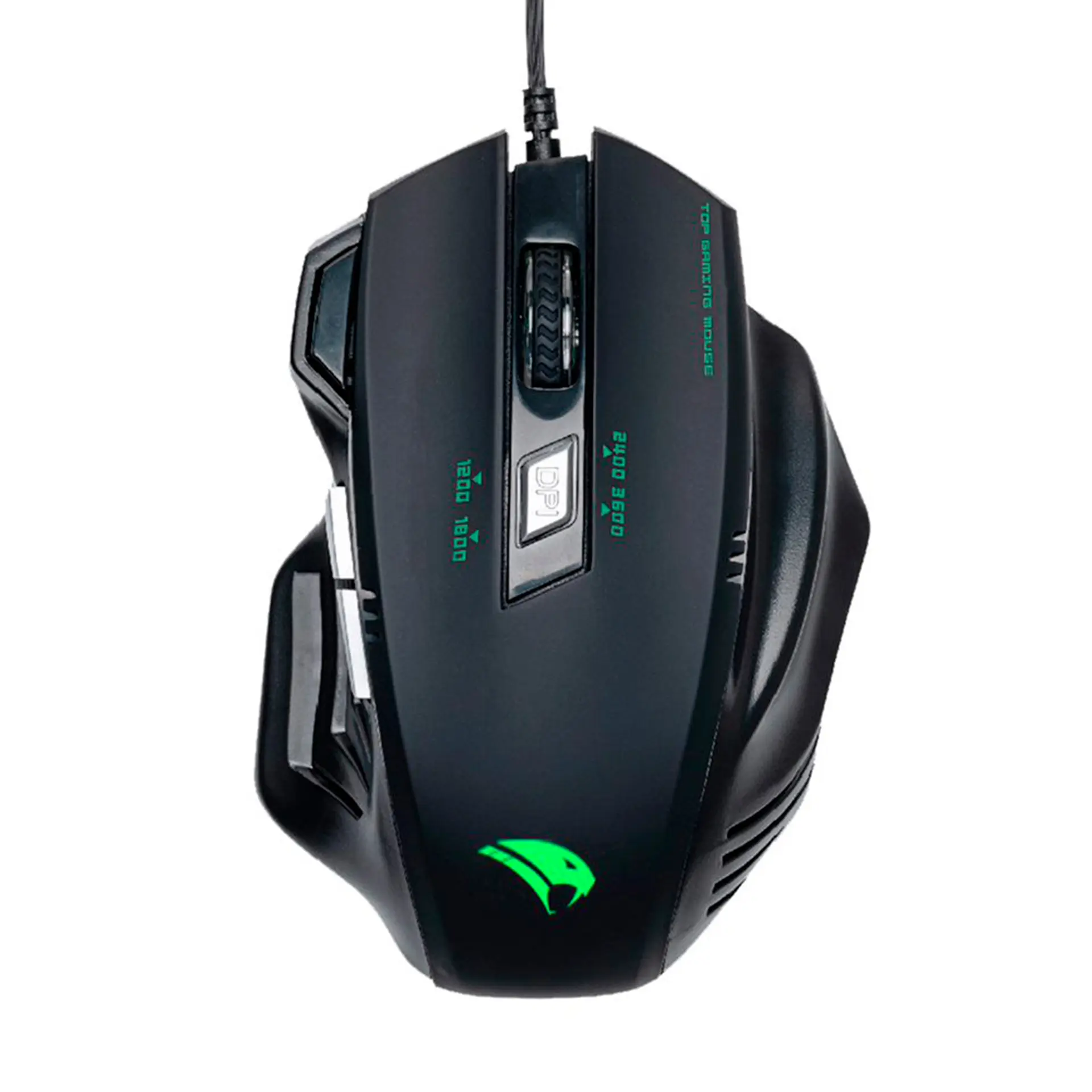 Kit Teclado e Mouse Gamer Viper Pro Python USB ABNT2 5 Botões - Preto/Verde - Bivolt