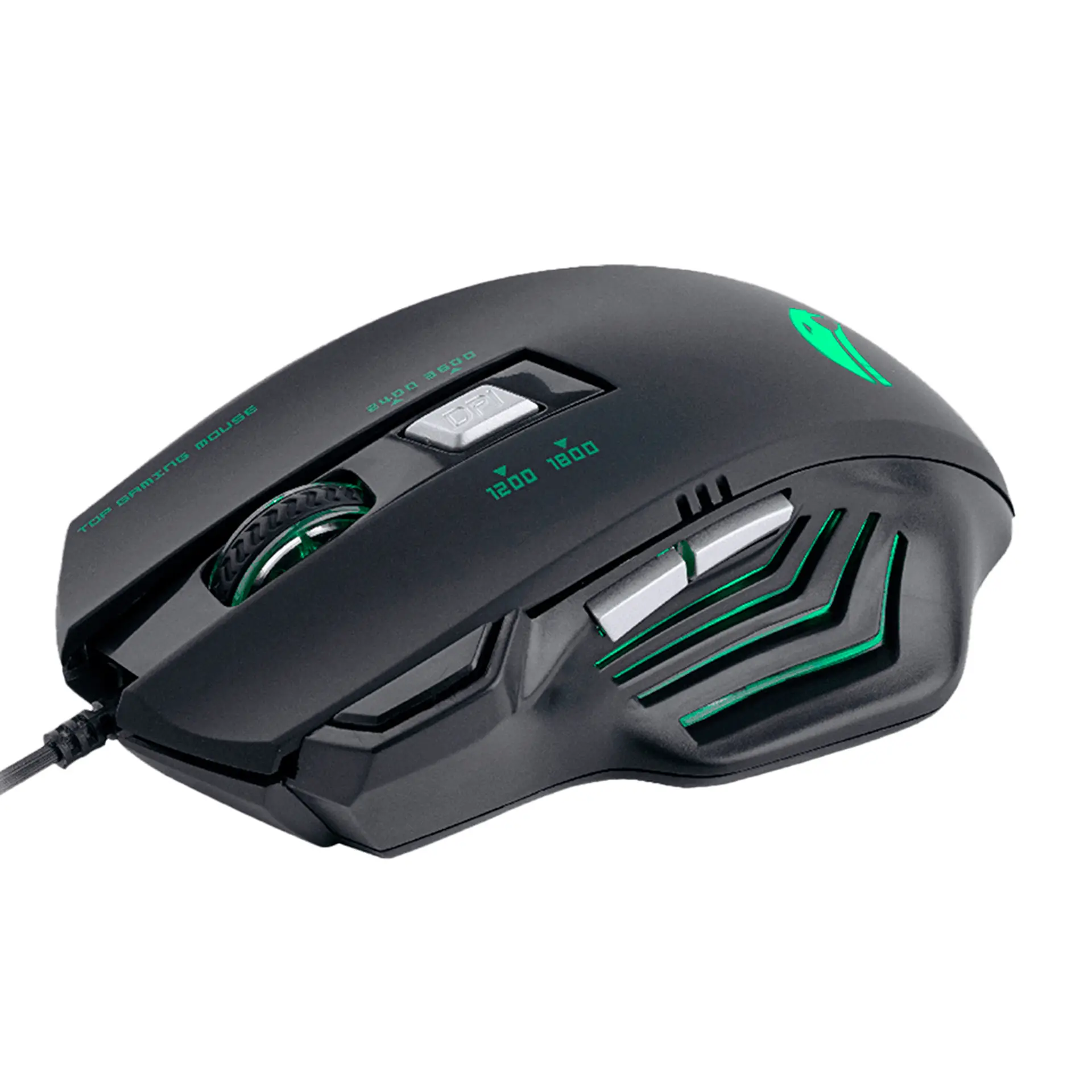 Kit Teclado e Mouse Gamer Viper Pro Python USB ABNT2 5 Botões - Preto/Verde - Bivolt