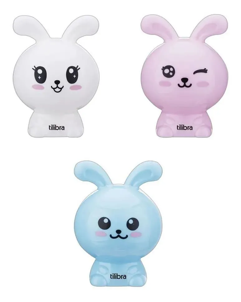 Apontador com Depósito Tilibra Coelho Unidade Sortido