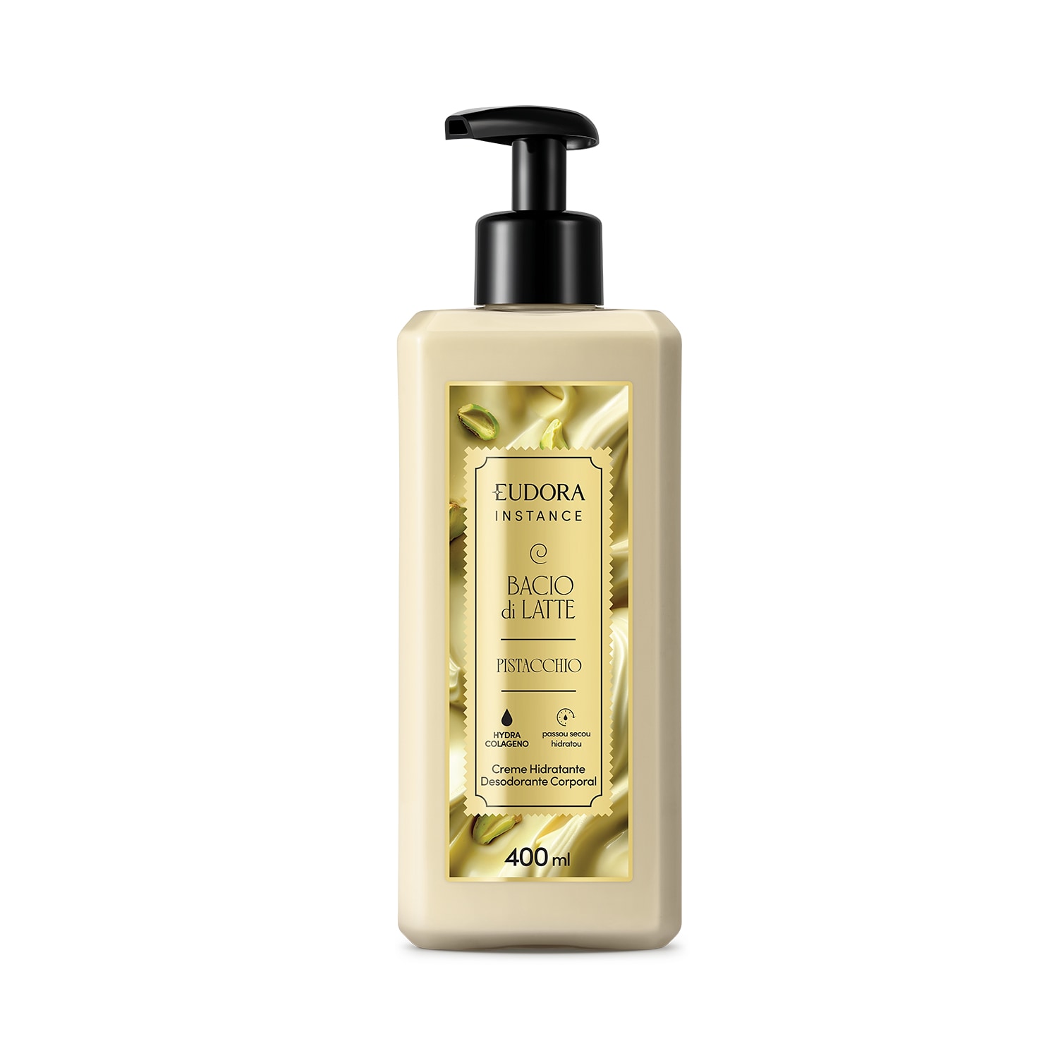 Creme Hidratante Desodorante Corporal Instance Pistacchio 400ml