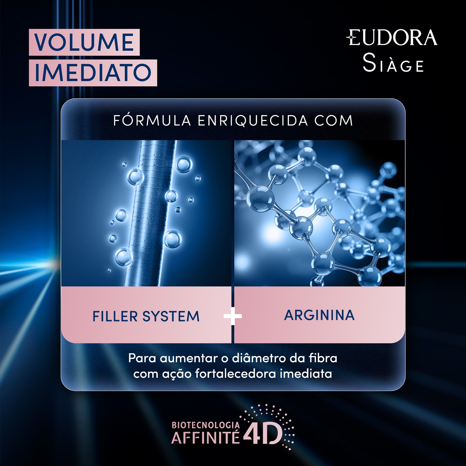 Mousse Volumizador Siàge Volume Imediato 150ml