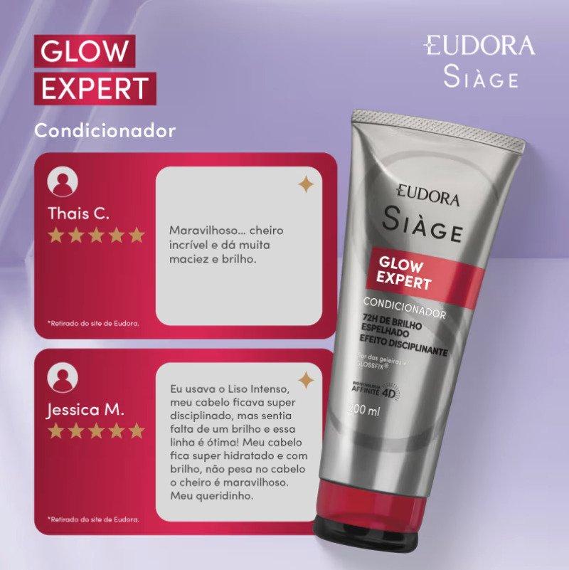 Condicionador Siàge Glow Expert 200ml Eudora