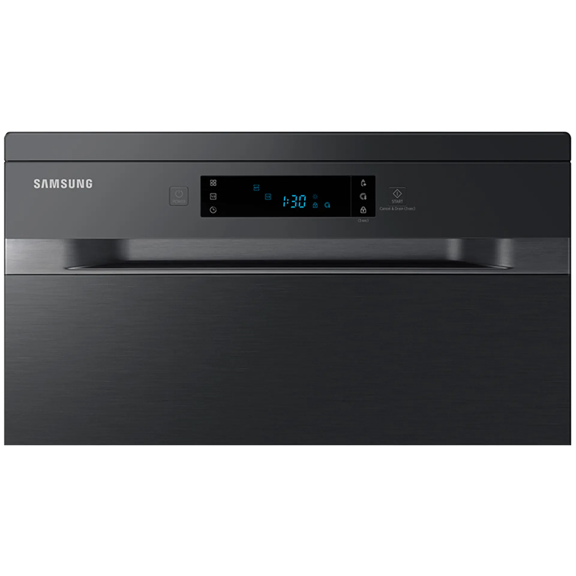 Lava Louças Samsung 14 Serviços Display de LED DW60C7050FG/AZ - Black Inox - 110 Volts
