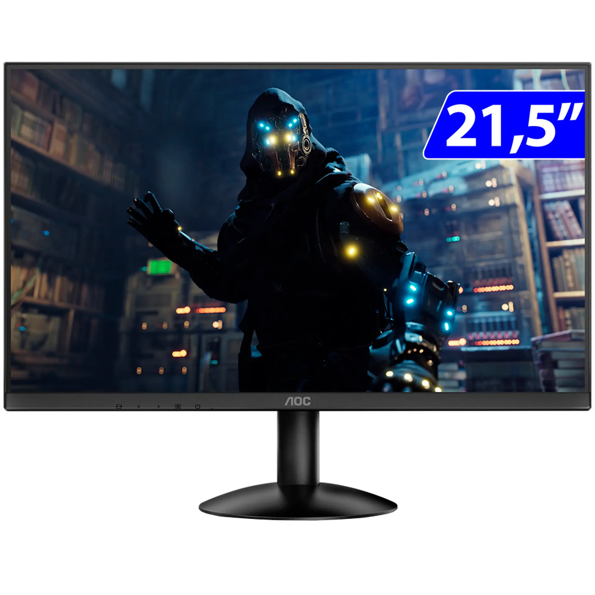 Monitor AOC LED 21,5" Full HD HDMI VGA 22B30HM2 - Preto - Bivolt