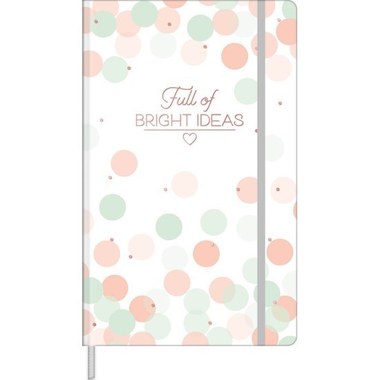 Caderno Tilibra Costurado Capa Dura Fitto Soho Bright 80 Folhas sem Pauta Sortido