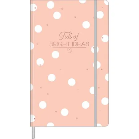 Caderno Tilibra Costurado Capa Dura Fitto Soho Bright 80 Folhas sem Pauta Sortido