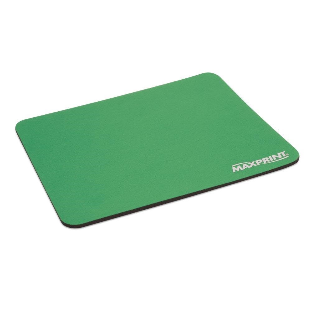 Mouse Pad Maxprint Liso em Tecido Base Anti-deslizante Verde
