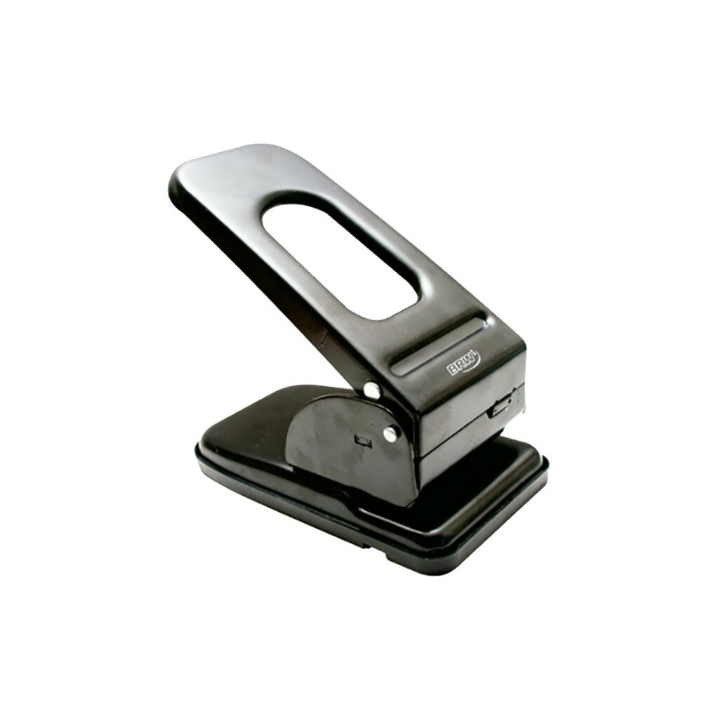 Perfurador de Papel Aço 60 Folhas Preto Brw - Unitário - PF4000