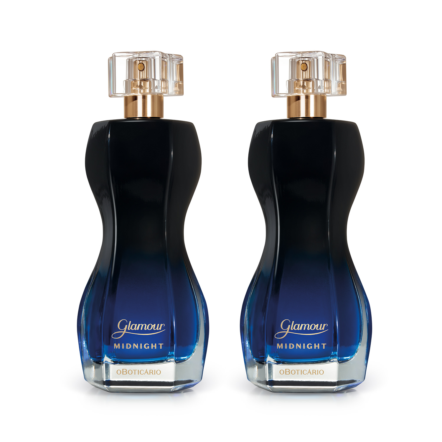 Combo Glamour Midnight Desodorante Colônia 75ml (2 itens)