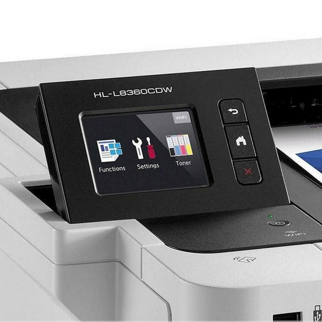 Impressora Laser Color Brother HL-L8360CDW 33ppm 2400dpi USB/REDE/WIFI