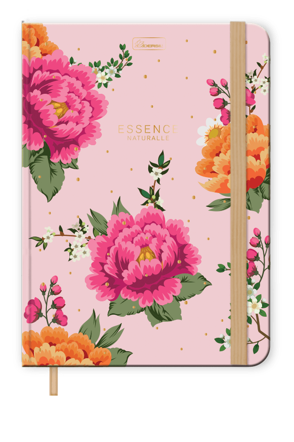 Caderneta Cadersil Essence Naturalle Pequeno com Elástico 80 Folhas Sortido